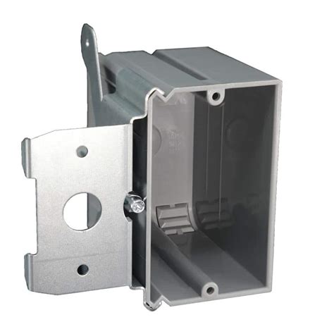 adjustable electrical box bracket|single gang adjustable outlet box.